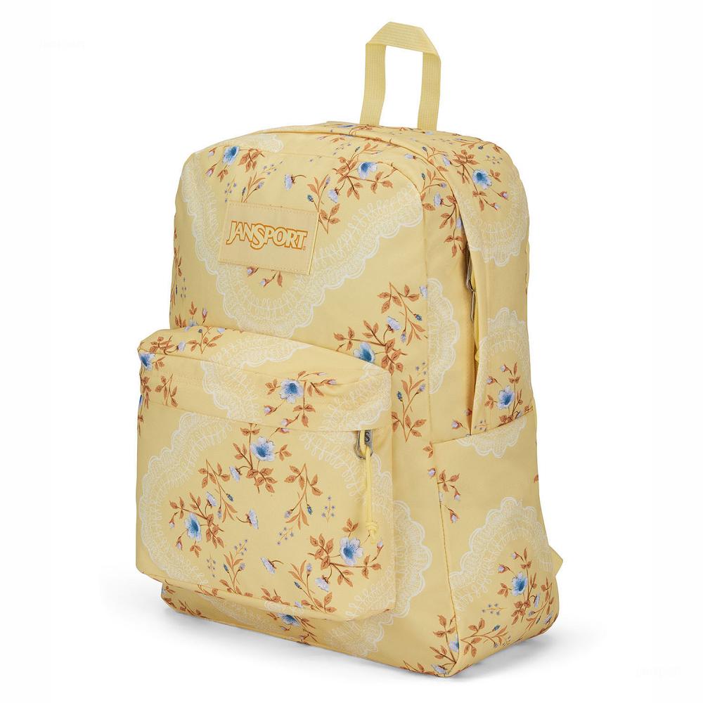 JanSport SuperBreak® Plus School Backpacks Yellow | AU_JS578