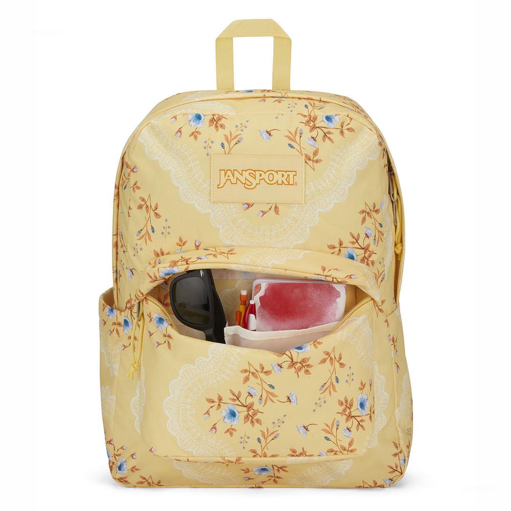 JanSport SuperBreak® Plus School Backpacks Yellow | AU_JS578