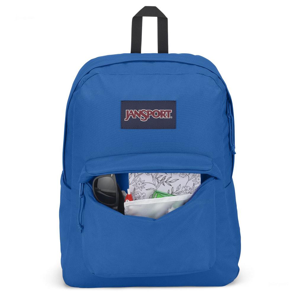 JanSport SuperBreak® Plus School Backpacks Blue | AU_JS586