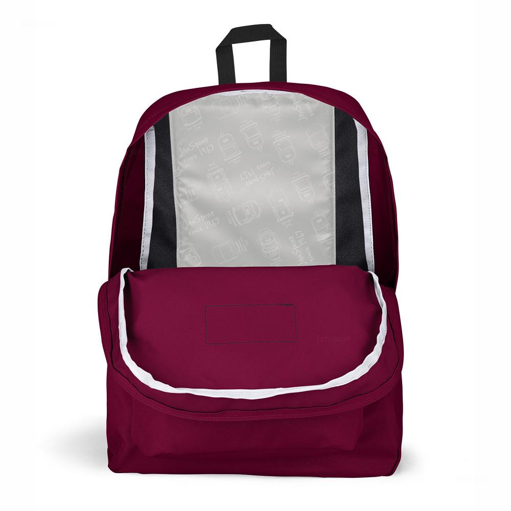 JanSport SuperBreak® School Backpacks Burgundy | AU_JS326