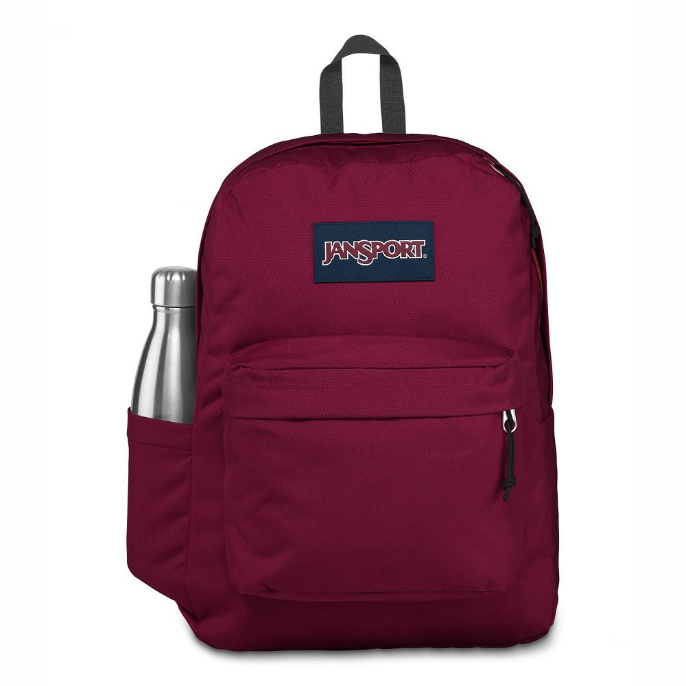 JanSport SuperBreak® School Backpacks Burgundy | AU_JS326