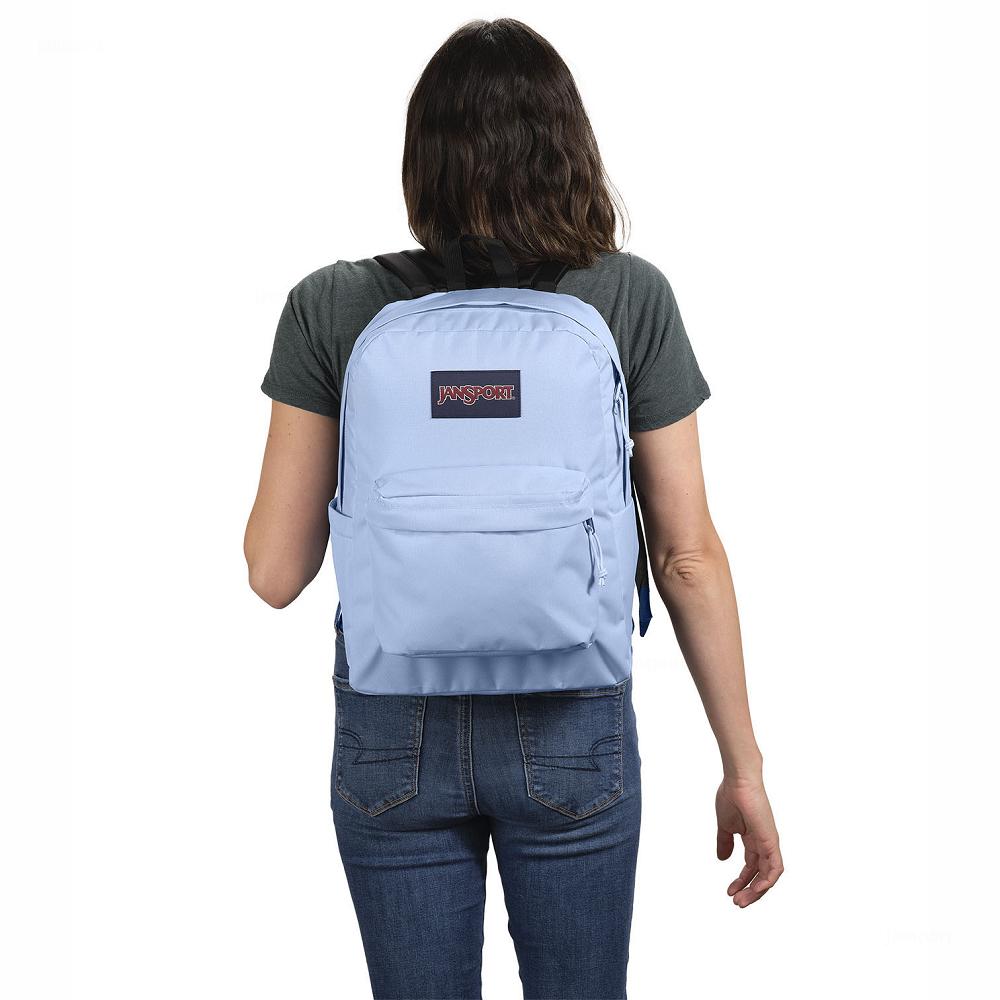 JanSport SuperBreak® School Backpacks Light Blue | AU_JS537