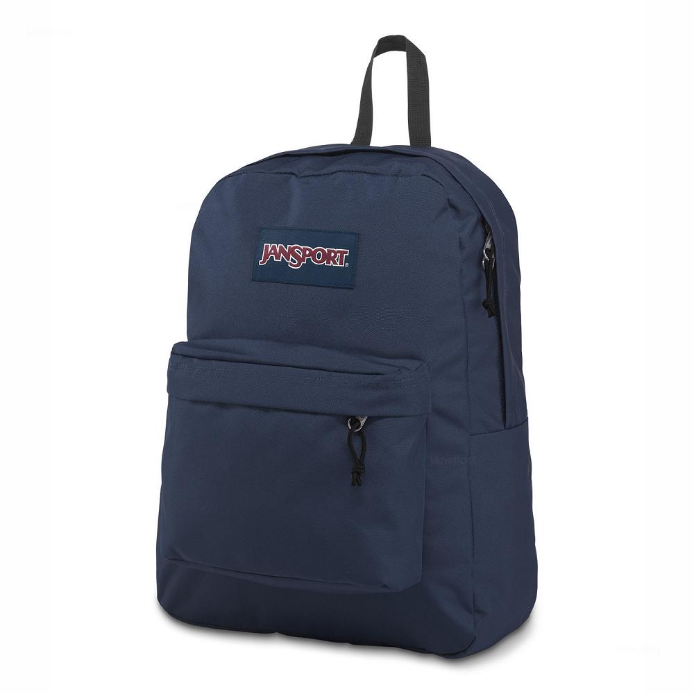 JanSport SuperBreak® School Backpacks Navy | AU_JS026