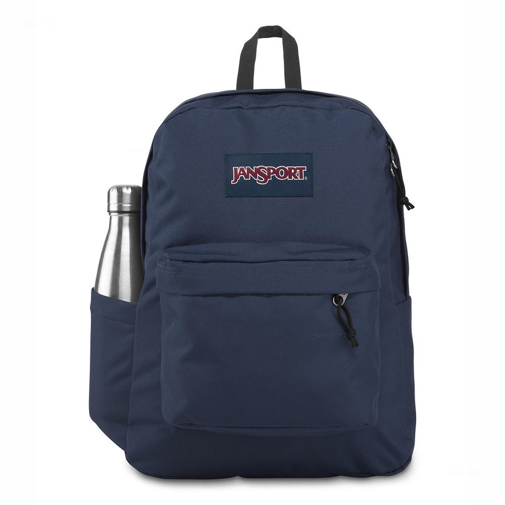 JanSport SuperBreak® School Backpacks Navy | AU_JS026