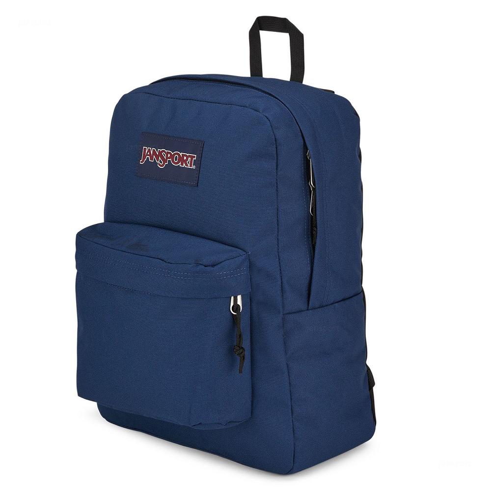 JanSport SuperBreak® School Backpacks Navy | AU_JS594