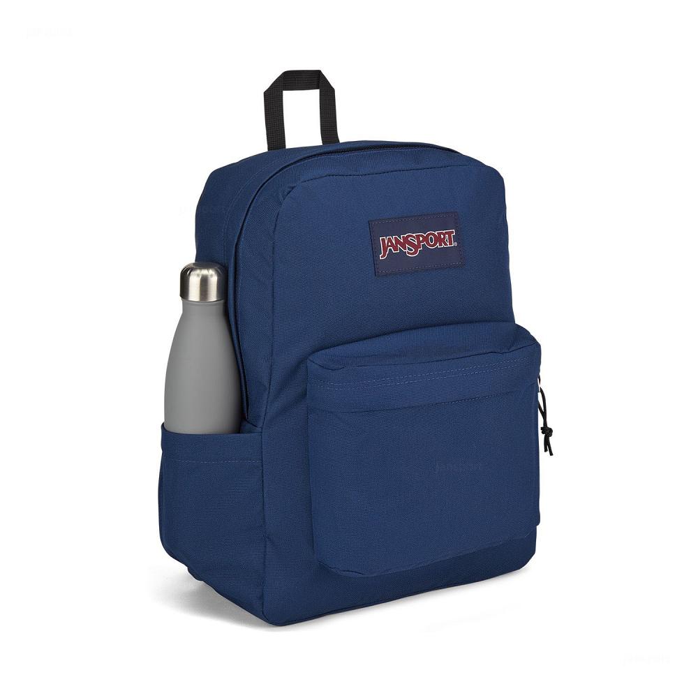 JanSport SuperBreak® School Backpacks Navy | AU_JS594