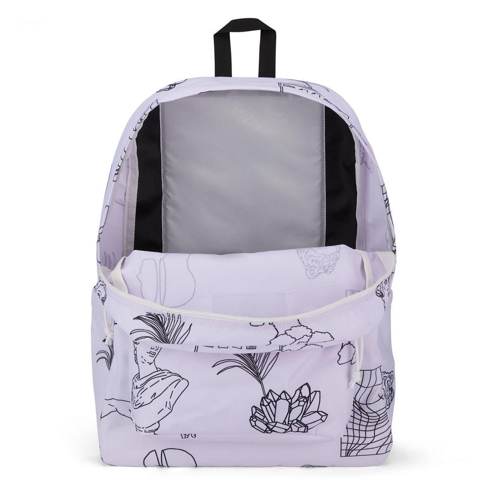 JanSport SuperBreak® School Backpacks Purple | AU_JS444