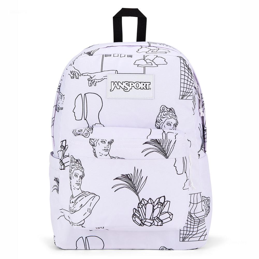 JanSport SuperBreak® School Backpacks White | AU_JS502