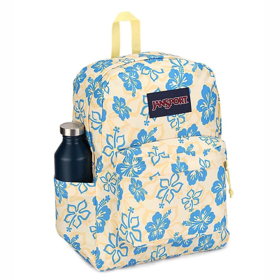 JanSport SuperBreak® School Backpacks Yellow / Blue | AU_JS080