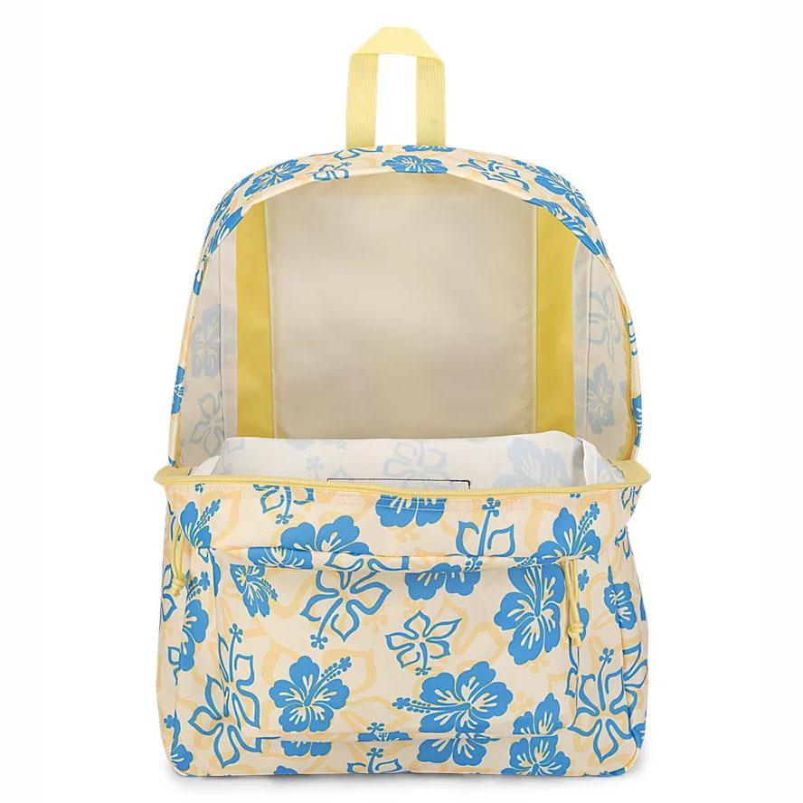 JanSport SuperBreak® School Backpacks Yellow / Blue | AU_JS080