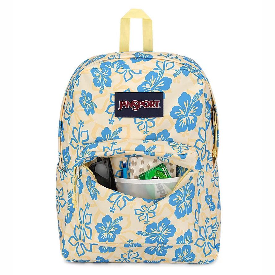 JanSport SuperBreak® School Backpacks Yellow / Blue | AU_JS080